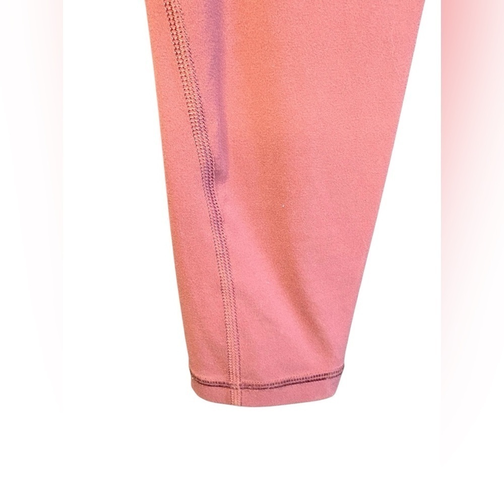 Athleta womens Aura Heel Tight in Powervita maple red color sz XS preloved - Picture 4 of 12